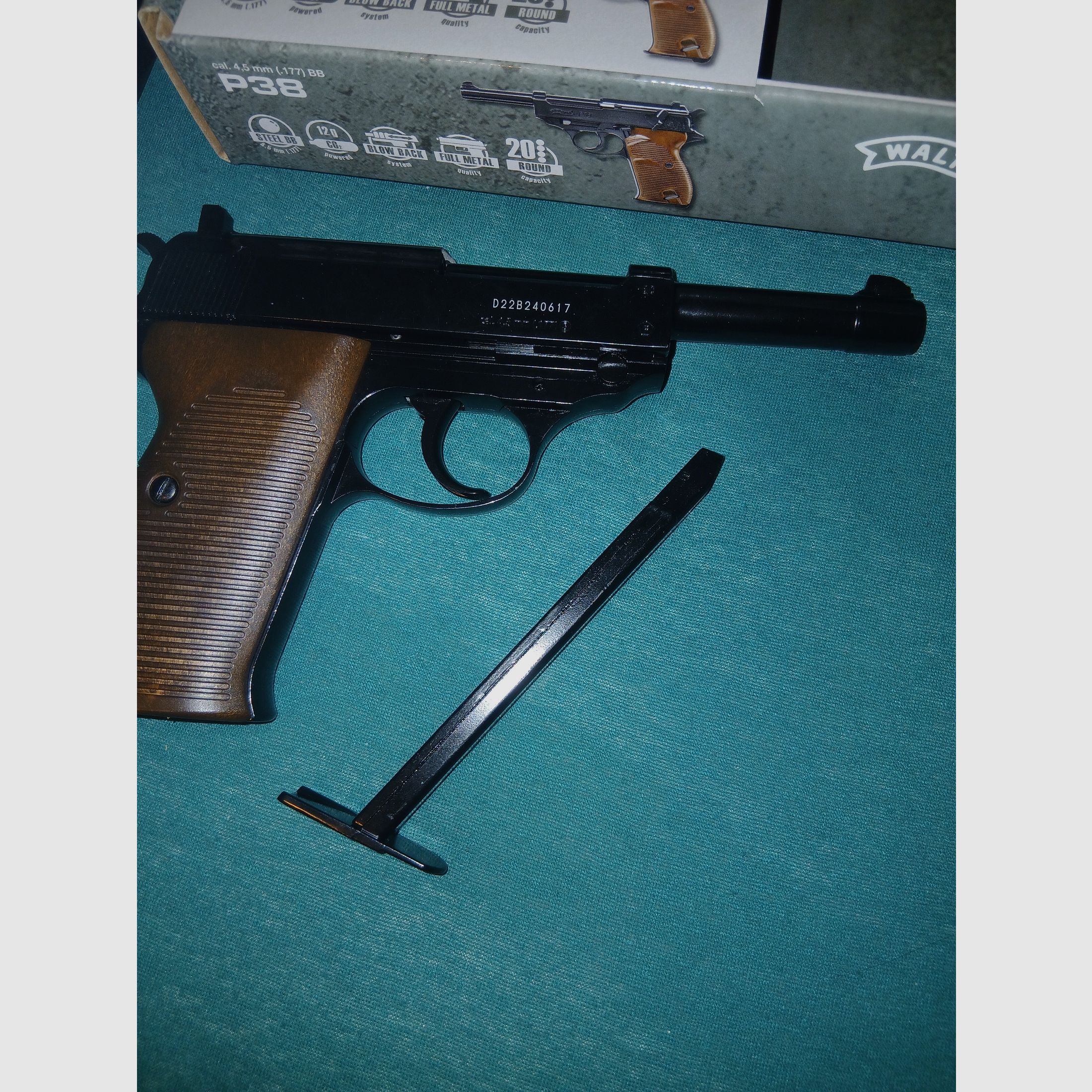 Walther P38, Kaliber: 4,5mm, Bild 9 von 11