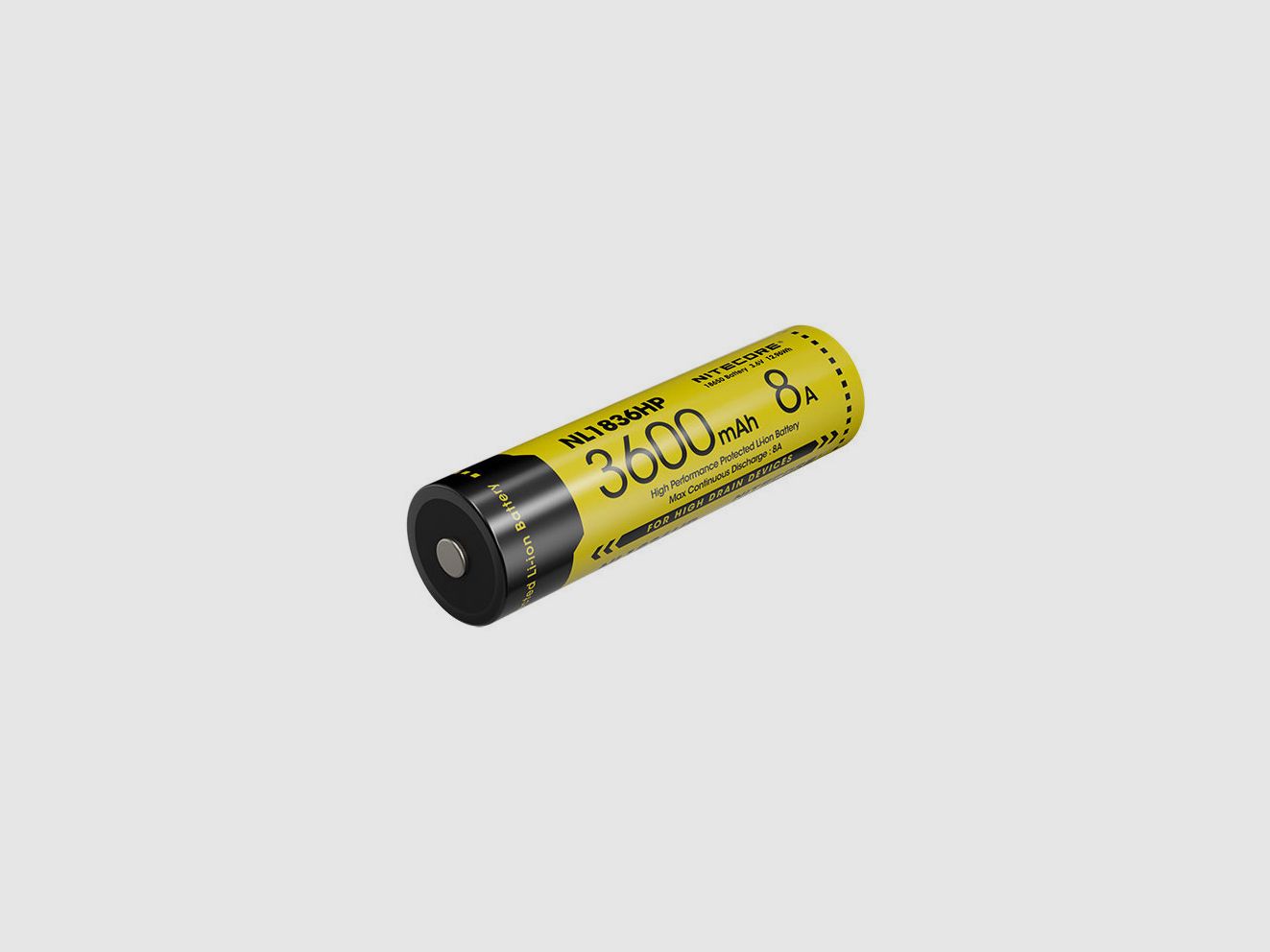 Li-Ion-Akkus 18650 Hochstrom - 3600mAh