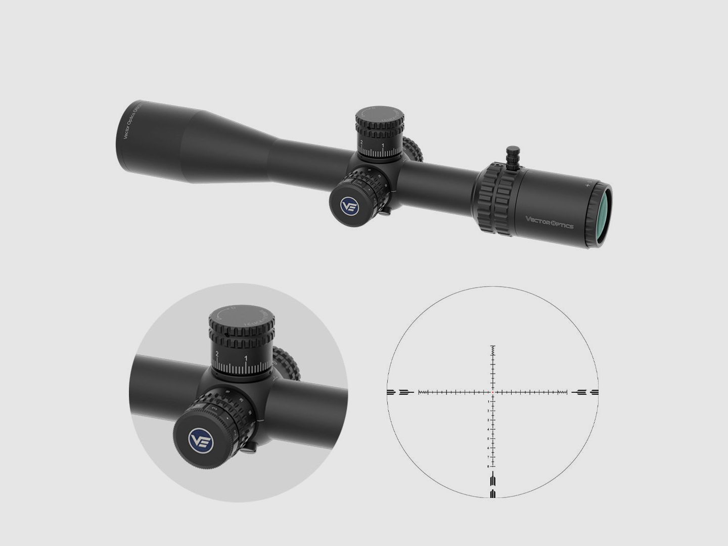 Vector Optics SCOL-62 Orion Pro Max 4-16×44 HD SFP