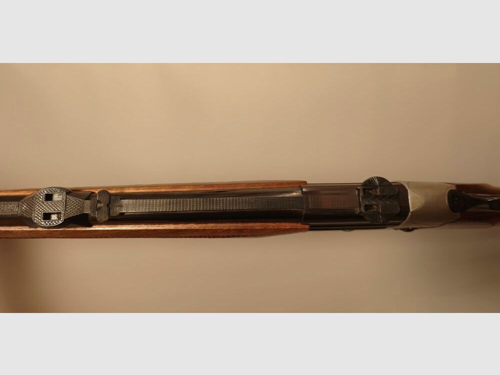 Heym 22S BBF Bockbüchsflinte .222RemMag 16/70 mit Swarovski 8x56 Zielfernro .222RemMag;16/70