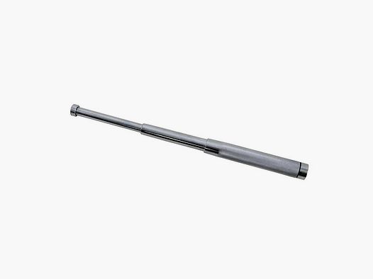 Mini Teleskop Schlagstock 13/30,5cm (12 Zoll) - Silber - auch als Kubotan verwendbar