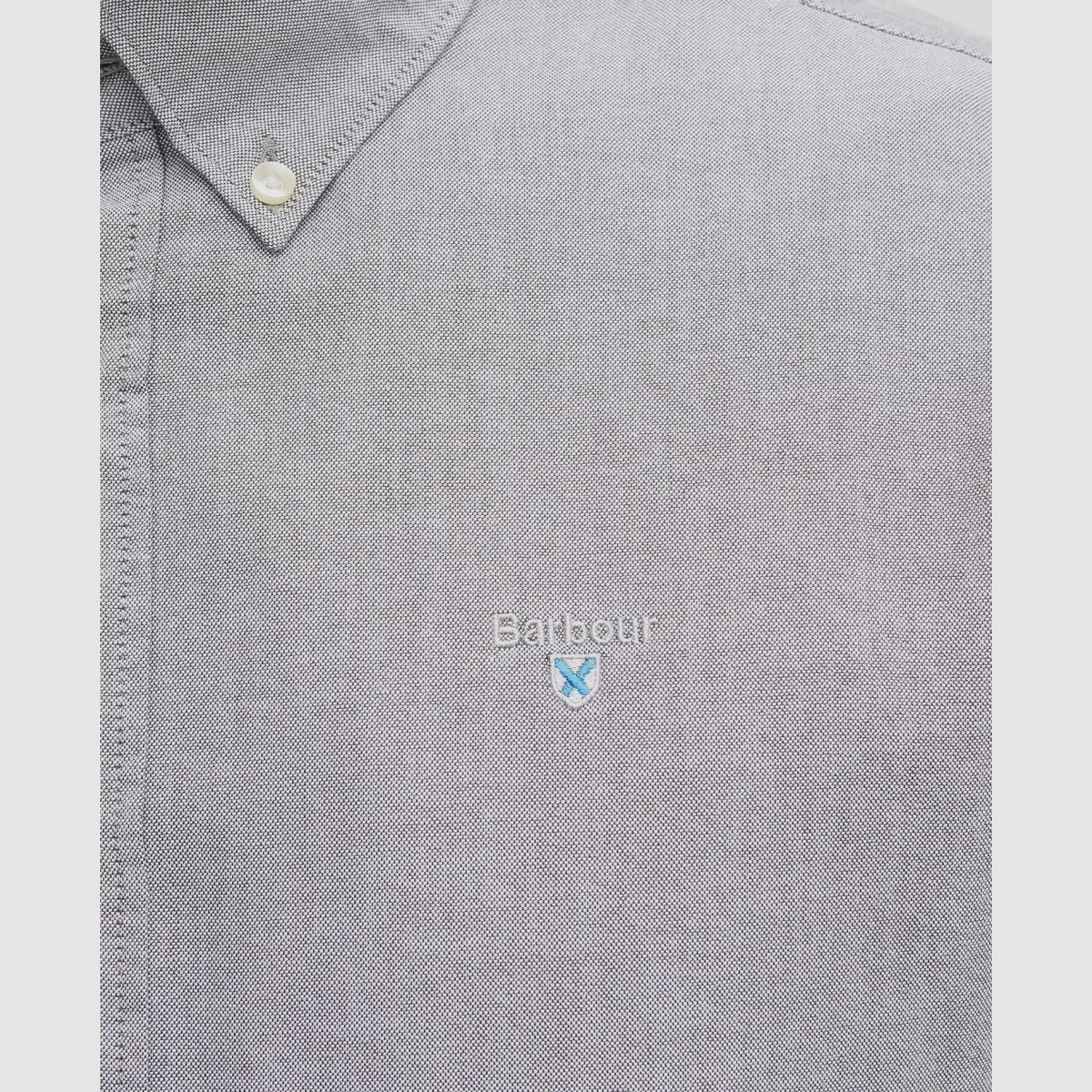 Camisa Oxford Tailored Pale Sage de BARBOUR