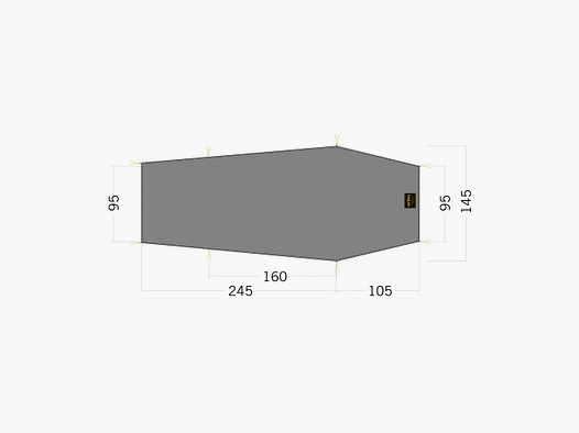Tatonka Floor Sheet LT Gargia 2 Zeltunterlage