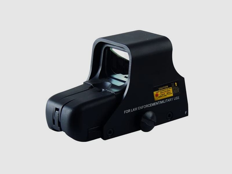 E551 KRÓTKI Holosight Zielnik Zielony/Czerwony Kropka Replika (czarny)