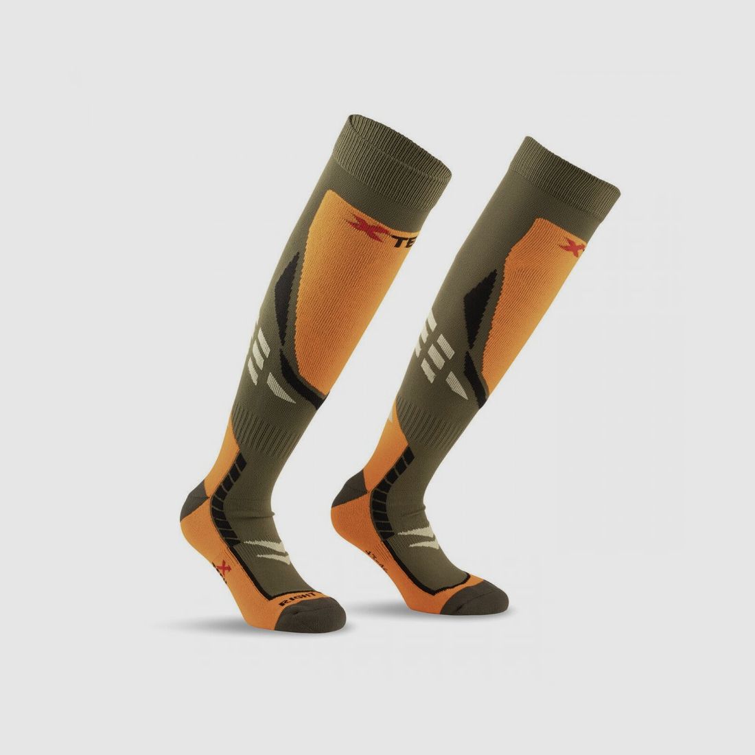 Calze XTECH tecniche sportive invernali X-ORANGE