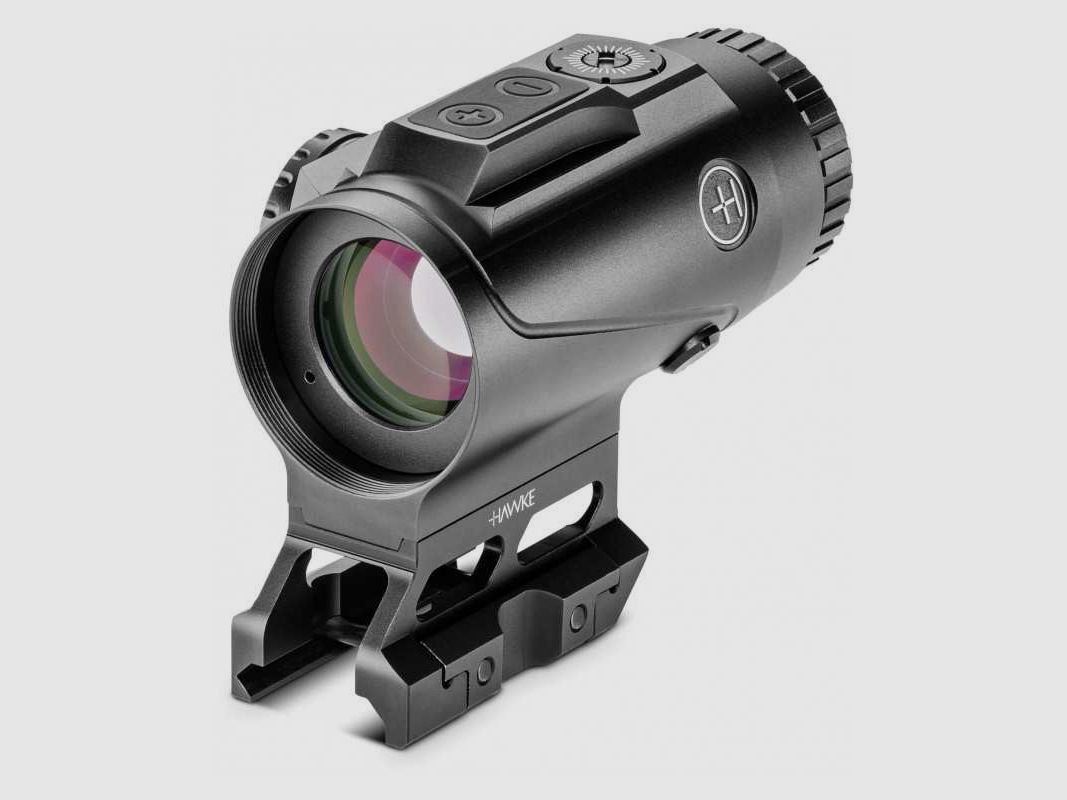 Hawke Prism Sight 4x24 5.56 BDC Red Dot, Weaver Micro T-2 Schnittstelle, 5.56 BDC