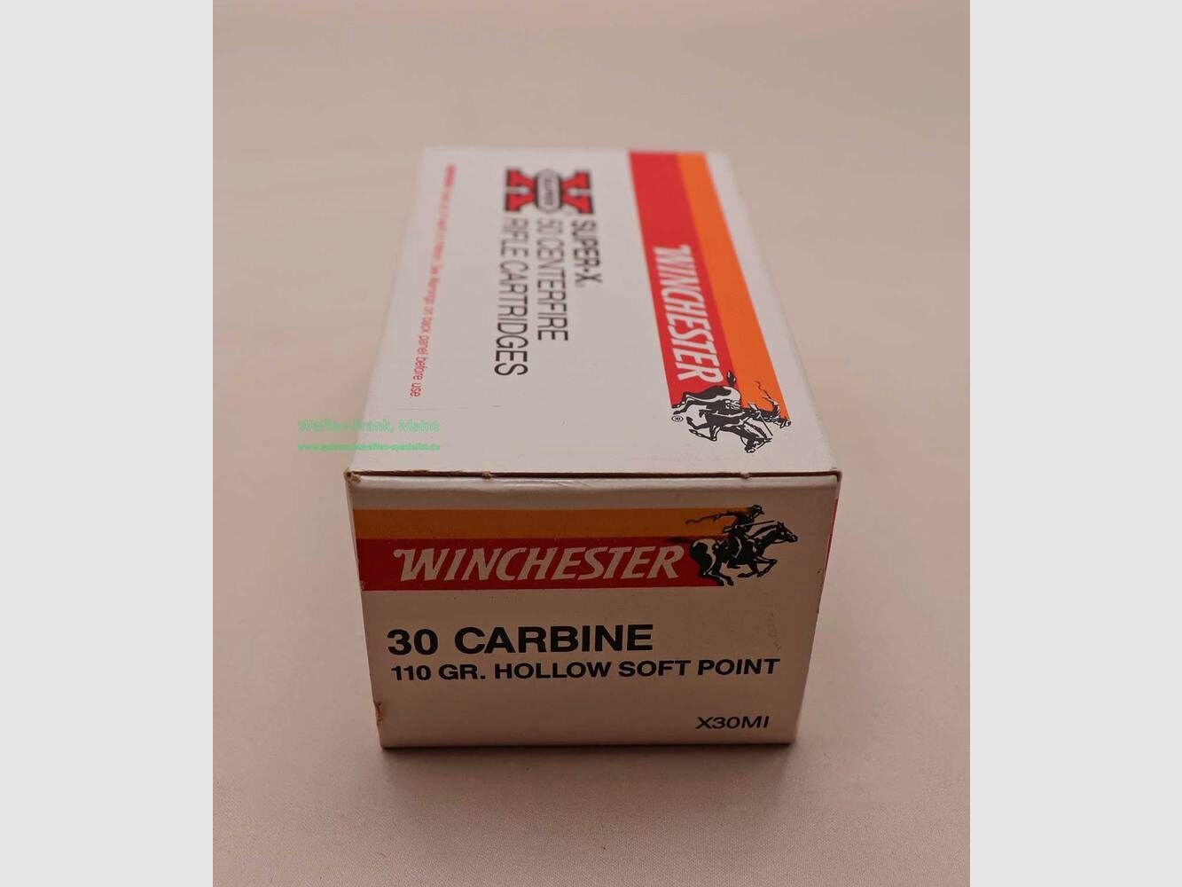 Winchester - USA Büchsenpatronen .30Carbine