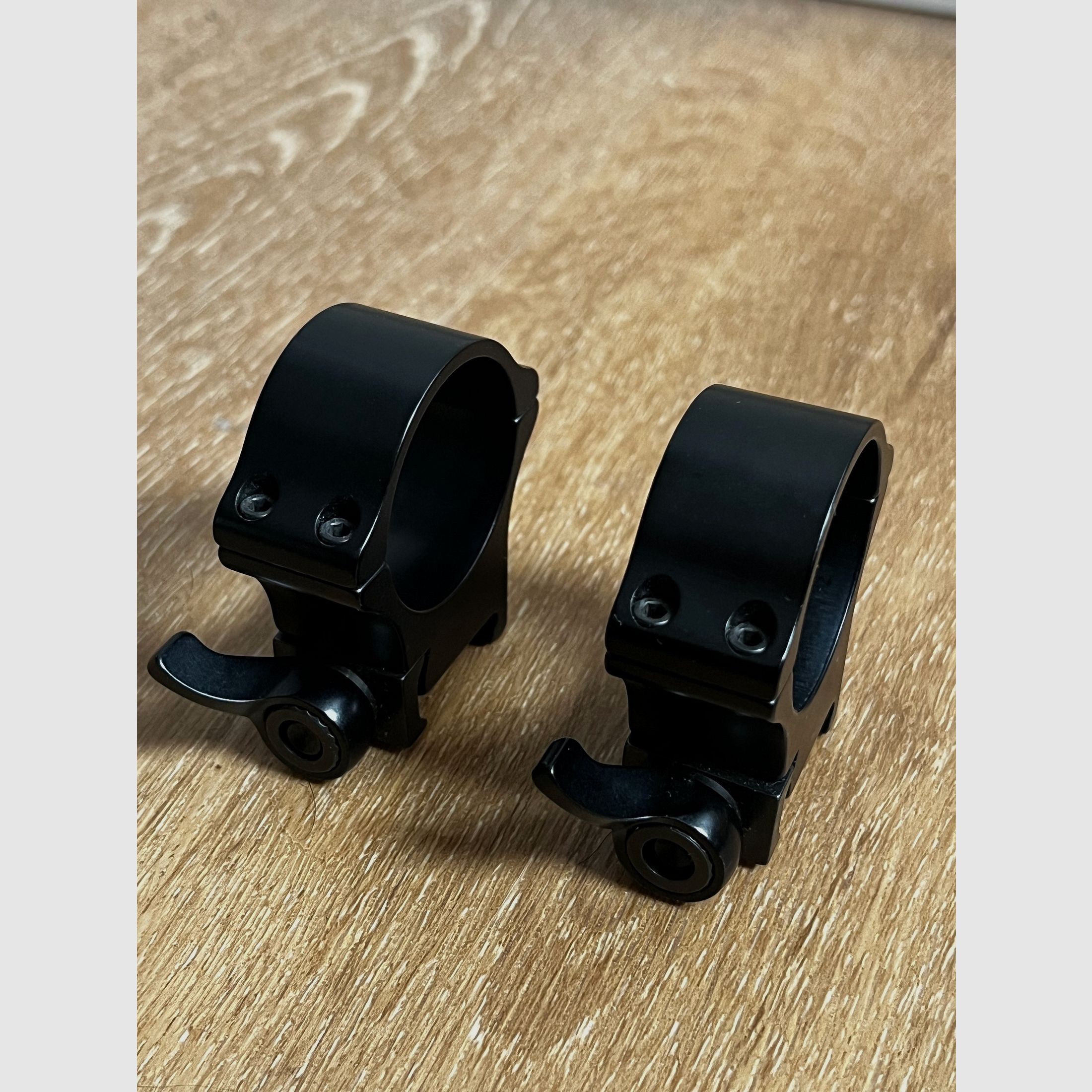 Recknagel Era Picatinny flip-up mount 34mm rings