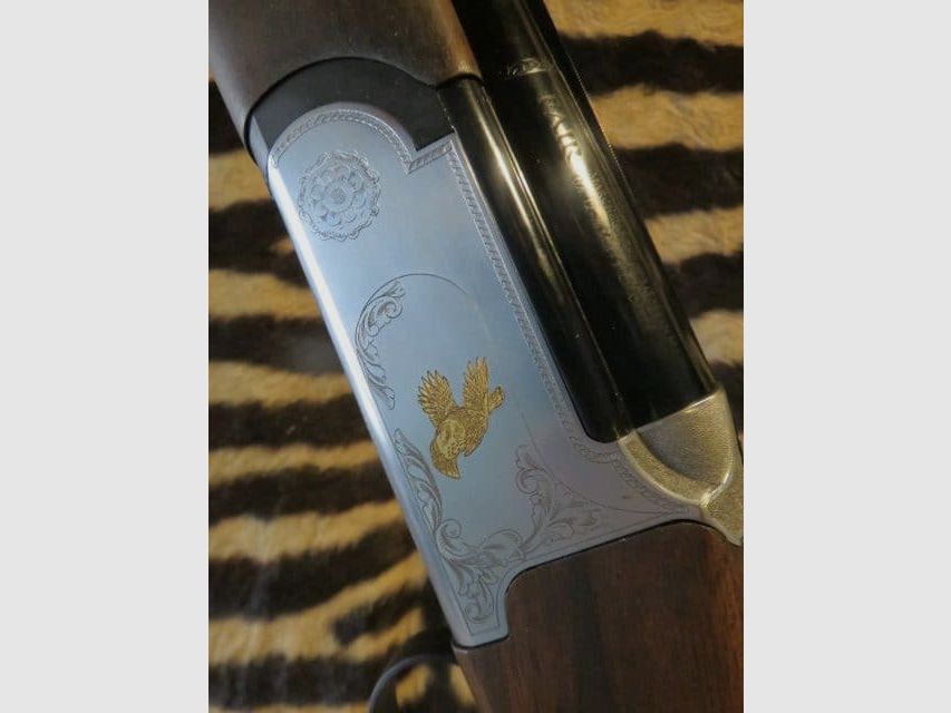 Bockdoppelflinte FAIR Premier Stahl mit Extractor Kal. 12/76 Läufe 71 cm 3 Chokes, Stahlstärke, Bild 6 von 12