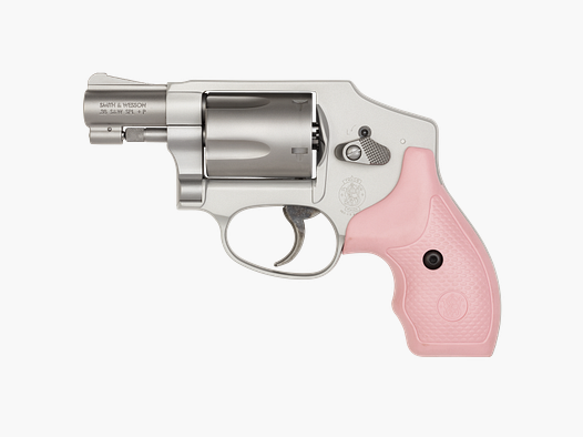 S&W Revolver 642 .38 Special Stainless Pink Grip