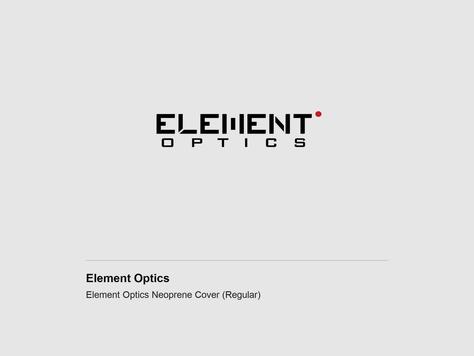 Element Optics Copertura in Neoprene