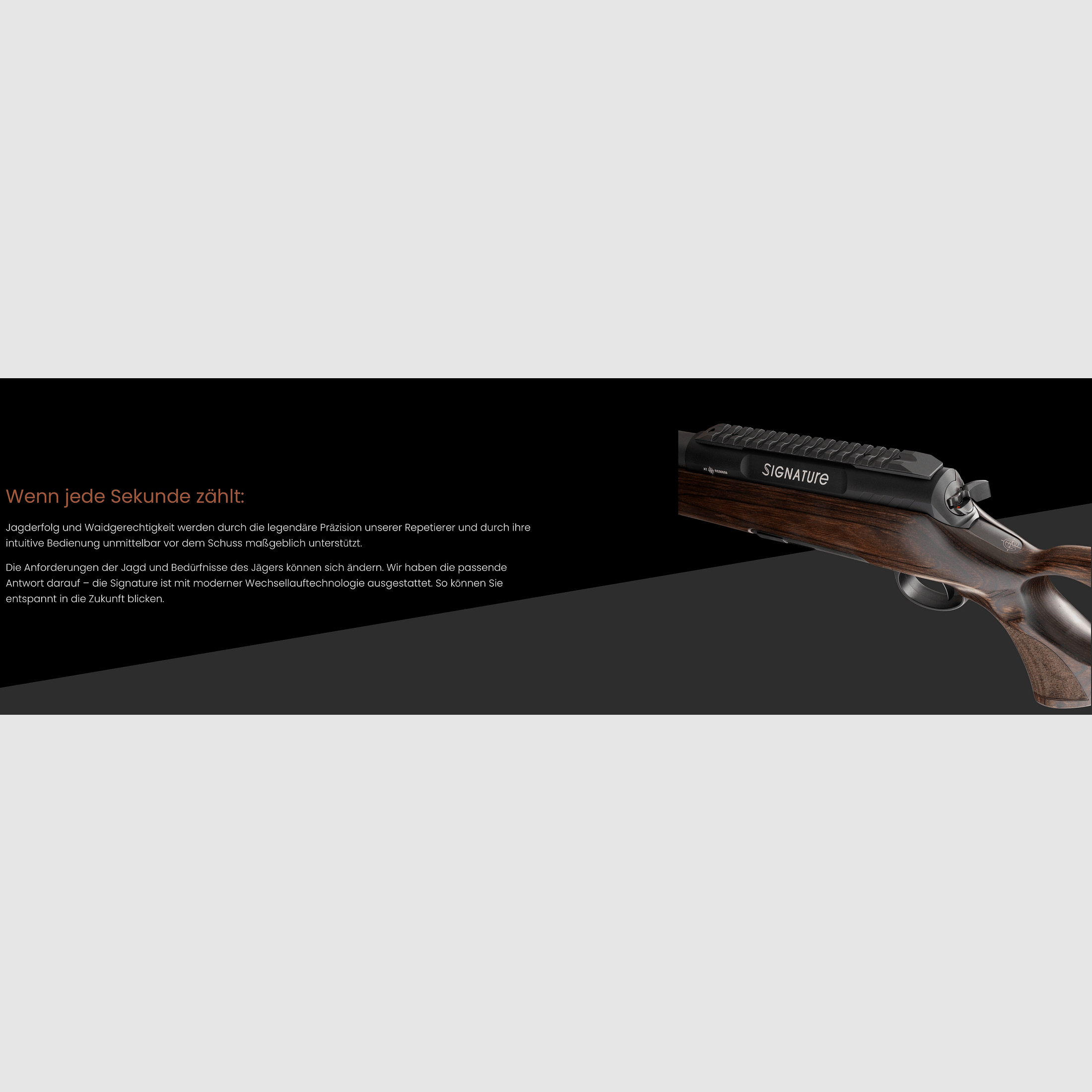 RöWa Rössler Repetierbüchse Signature Allround Flex 6.5 Creed. Kunsstoffschaft M15x1