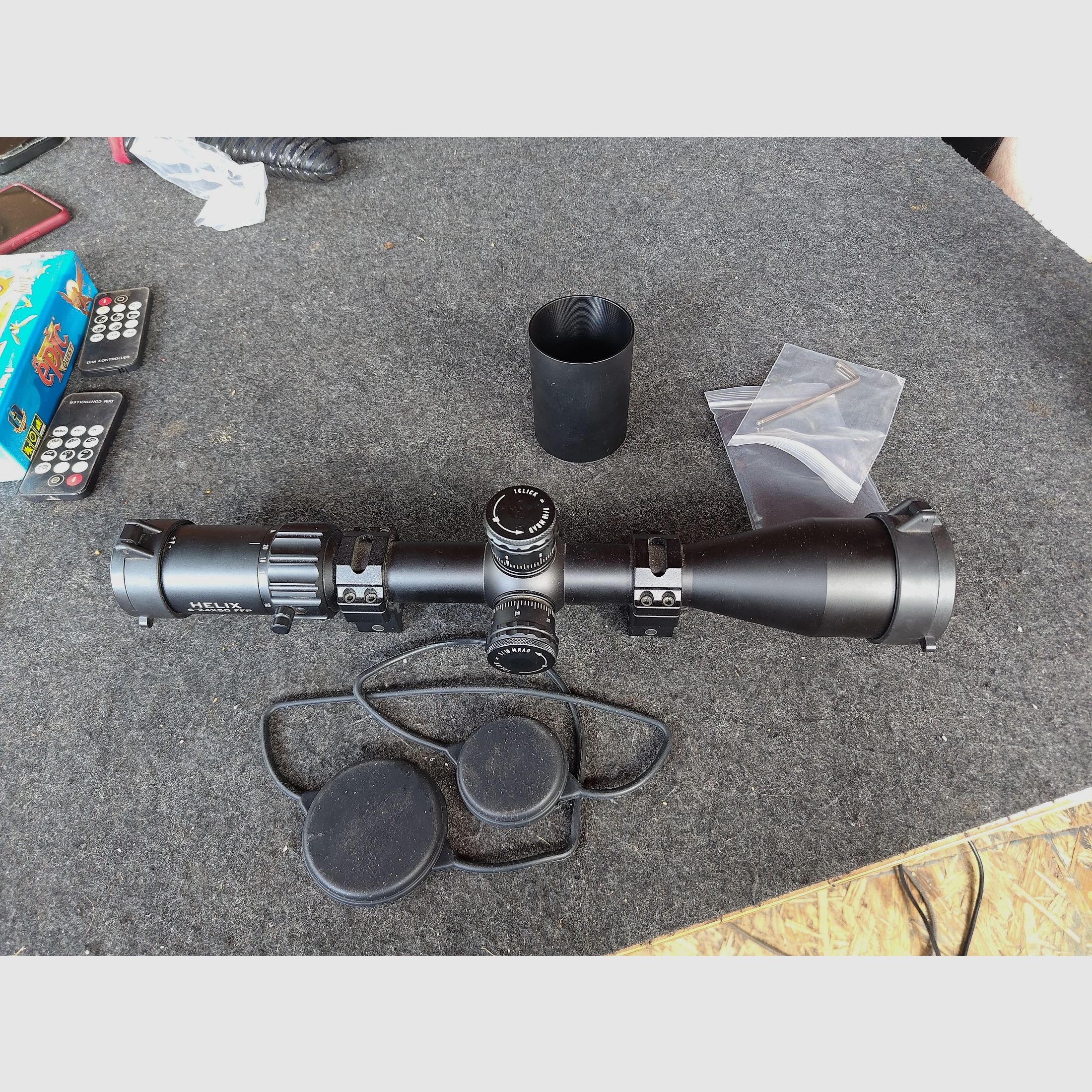 Scope jak nowy Element Optics 6-24x50 FFP MRad APR-2D