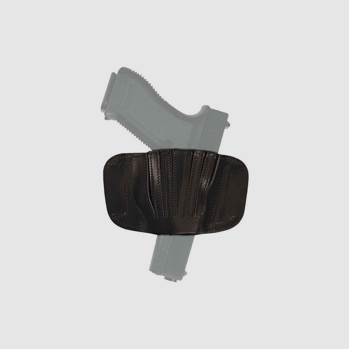 Universelles Gürtelholster mit Elastikband Large Size Schwarz Linkshänder