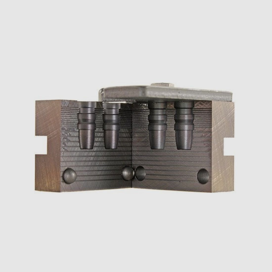 Stampo per fusione doppio RCBS .430 / 10,9 mm 250 gr / 16,2 g 44-250-K proiettili a punta piatta Keith .430