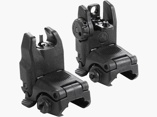 Ensemble de viseurs rabattables avant et arrière Magpul MBUS