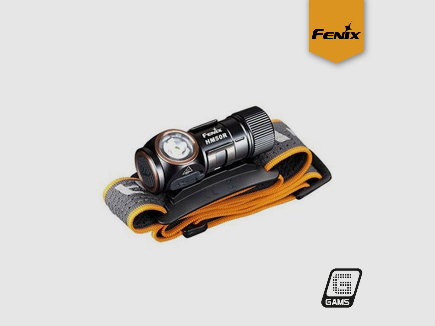 Ultraleichter Frontscheinwerfer Fénix HM50R V2.0, Bild 2 von 3