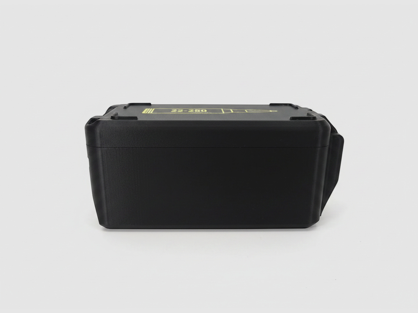 Filamelt Munitionsbox / 22-250 Remington / 'Klapp- / Rastdeckel' / Patronenbox, Ammo Box