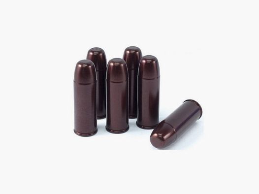 A-Zoom Pufferpatrone Aluminium eloxiert .44 Colt 6er Pack