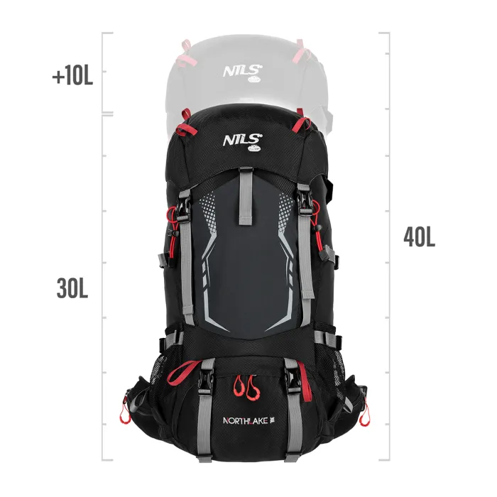 NC1993 Backpack Northlake 30L+10L in Black, image 7 of 20
