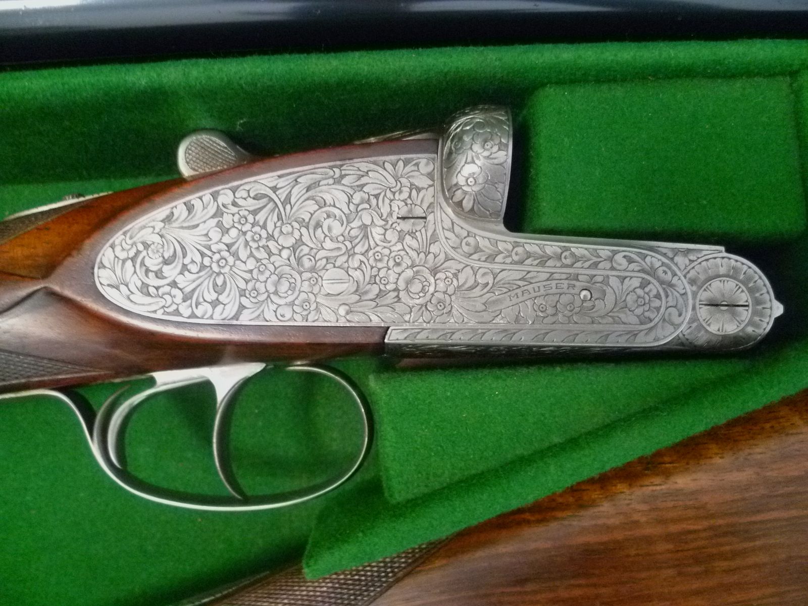 Seitenschloss-Doppelflinten-Pärchen Mauser Bristol 12/70