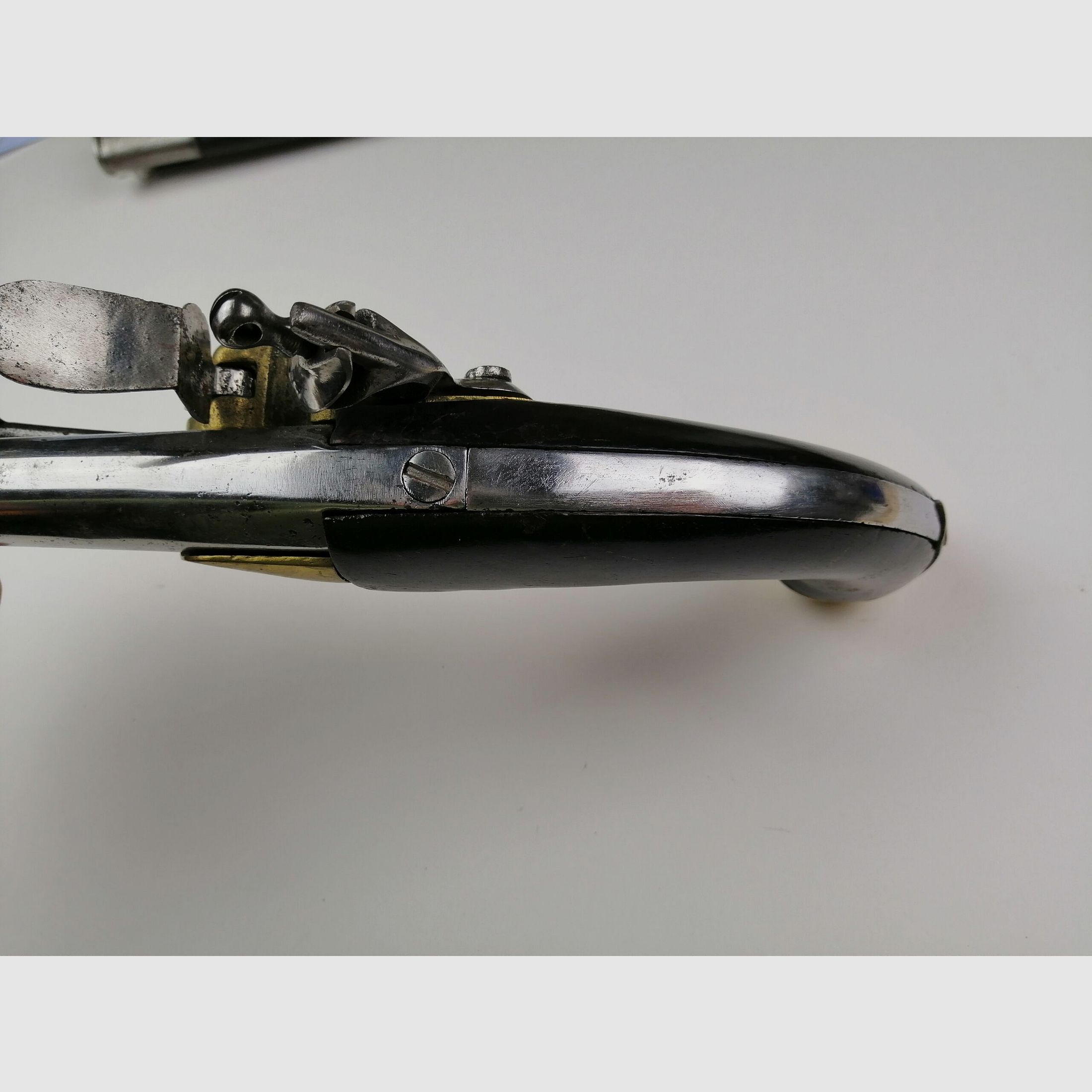 Bon Pistolet de Cavalerie du modèle 1777 2° Type dit « à coffre » – St Étienne – Très bon état, image 9 sur 10