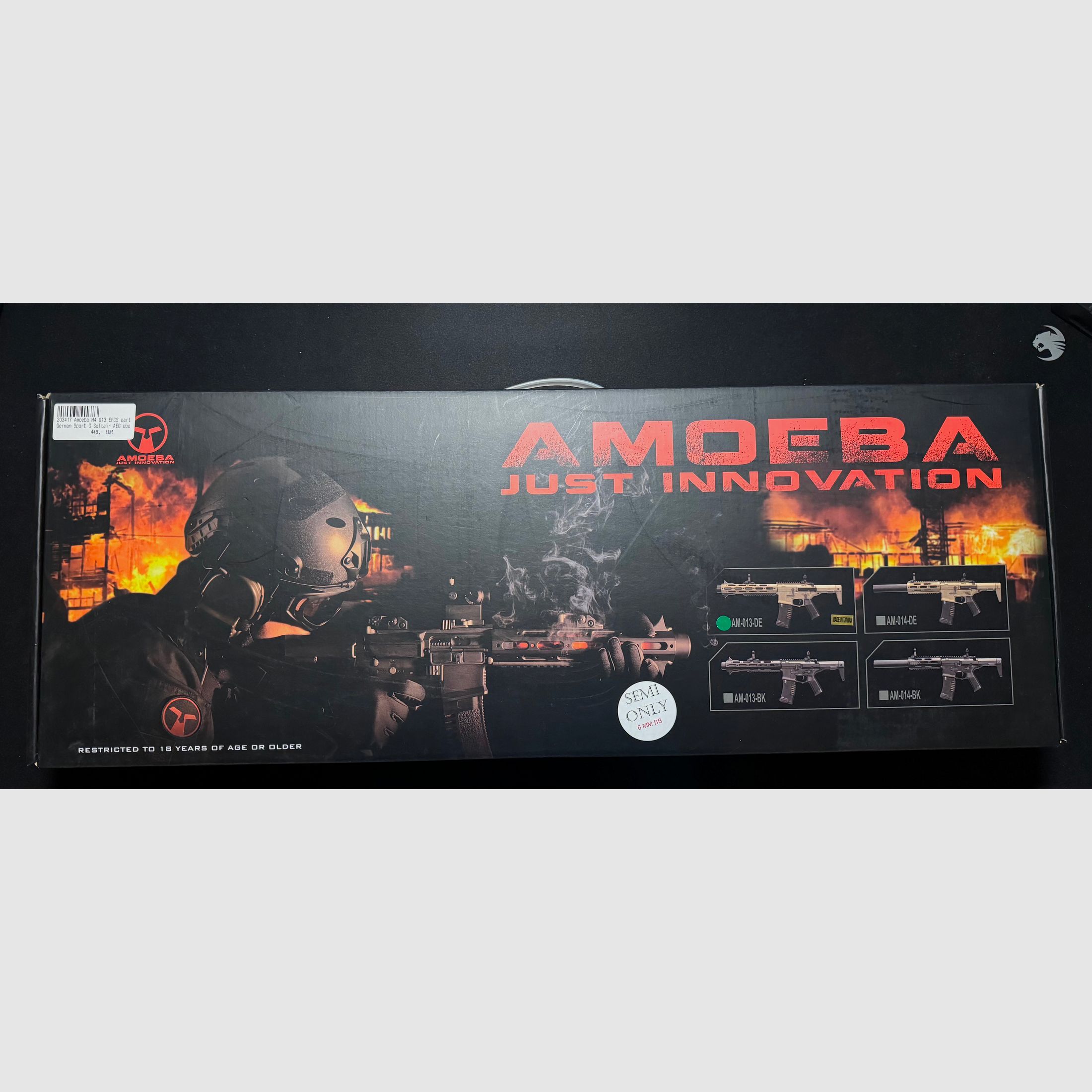 Amoeba  013-DE und Heckler & Koch USP Co2 Airsoft Pistole