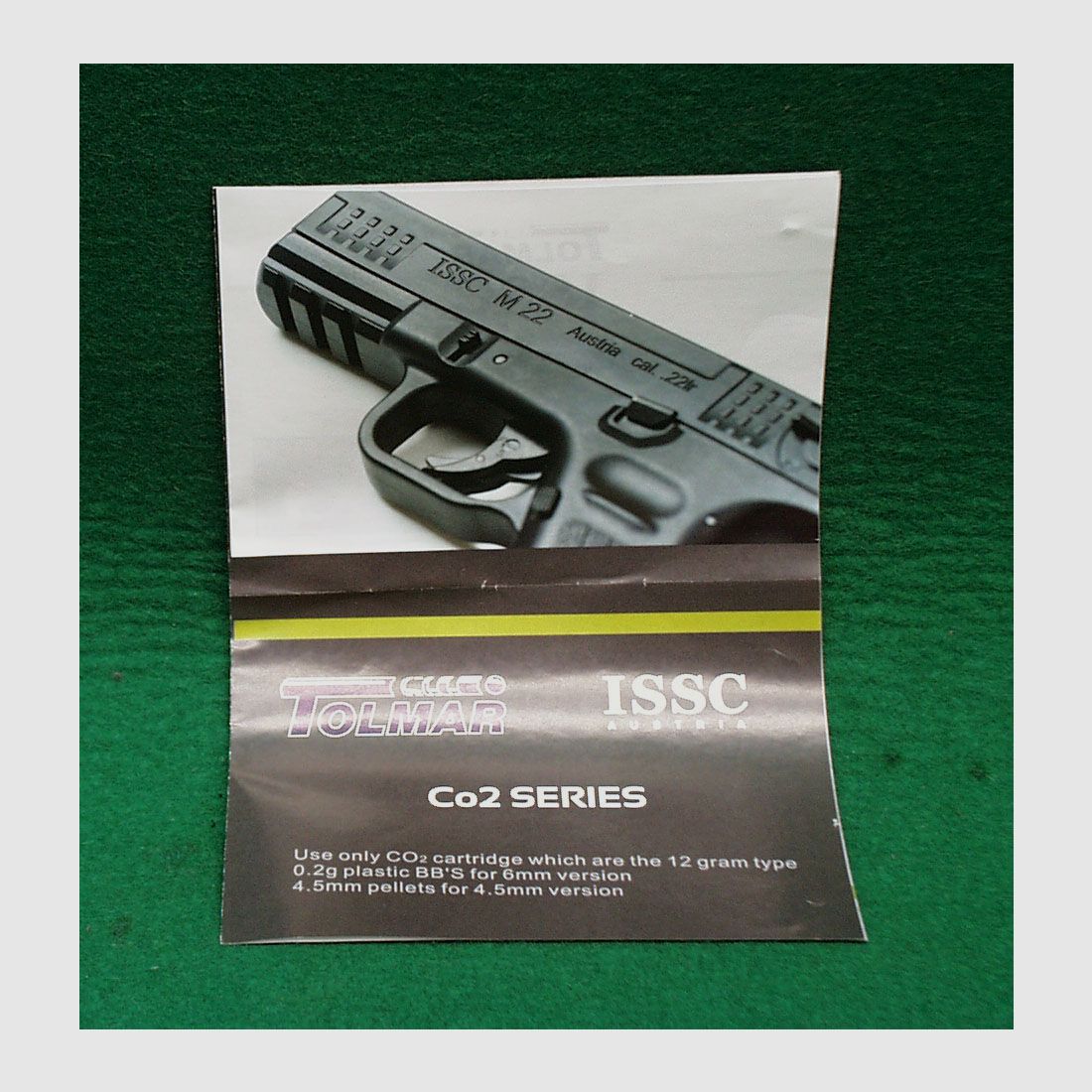 ISSC Tolmar M22 4,5mmBB CO2 Pistool