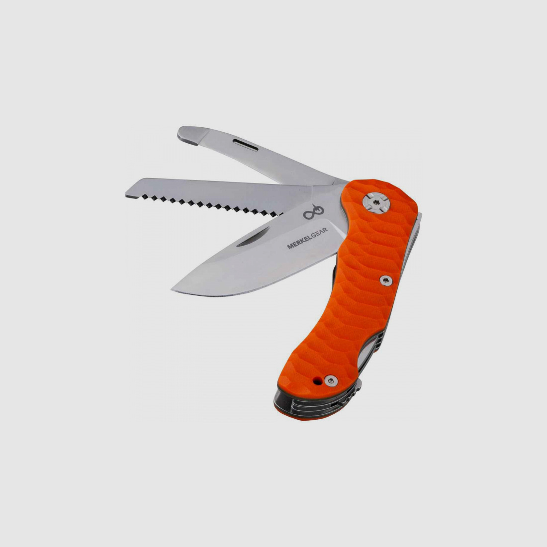 NEU: MERKEL GEAR KLAPPMESSER KEILER TOOL ORANGE + JAGDMESSER + SAUSCHARF + HELIX + KOSTENL. VERSAND!