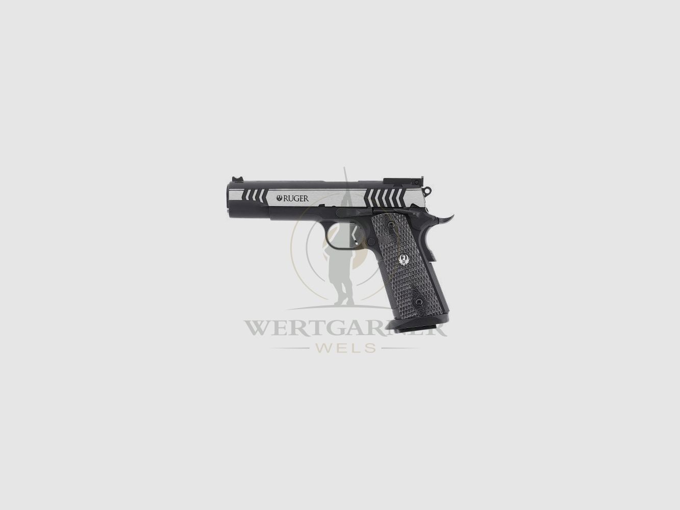 Ruger SR11 Competition 4,5mm Co2 SLV-BLK 2 Joule BB