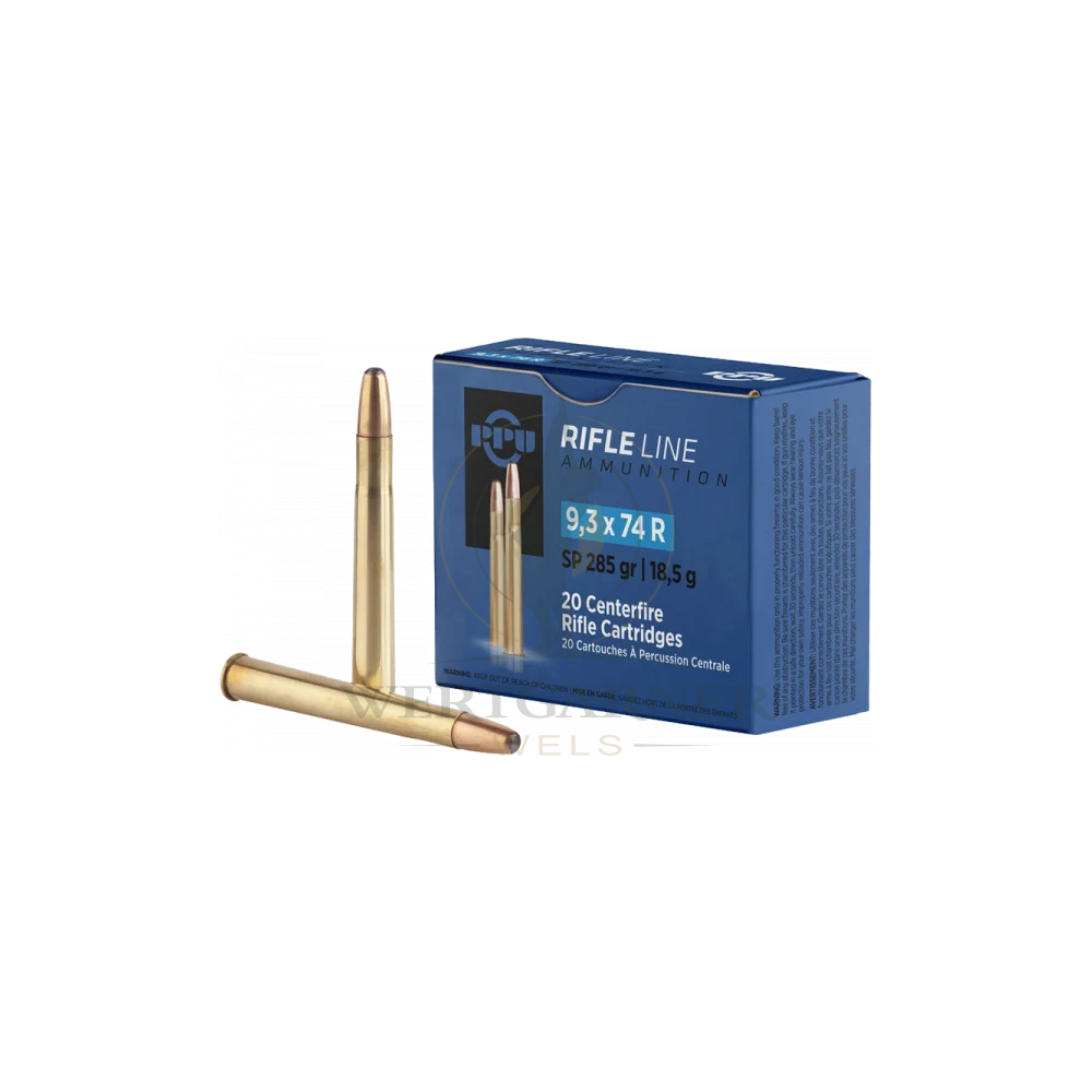PPU 9,3x74R SP 18,5g/285gr