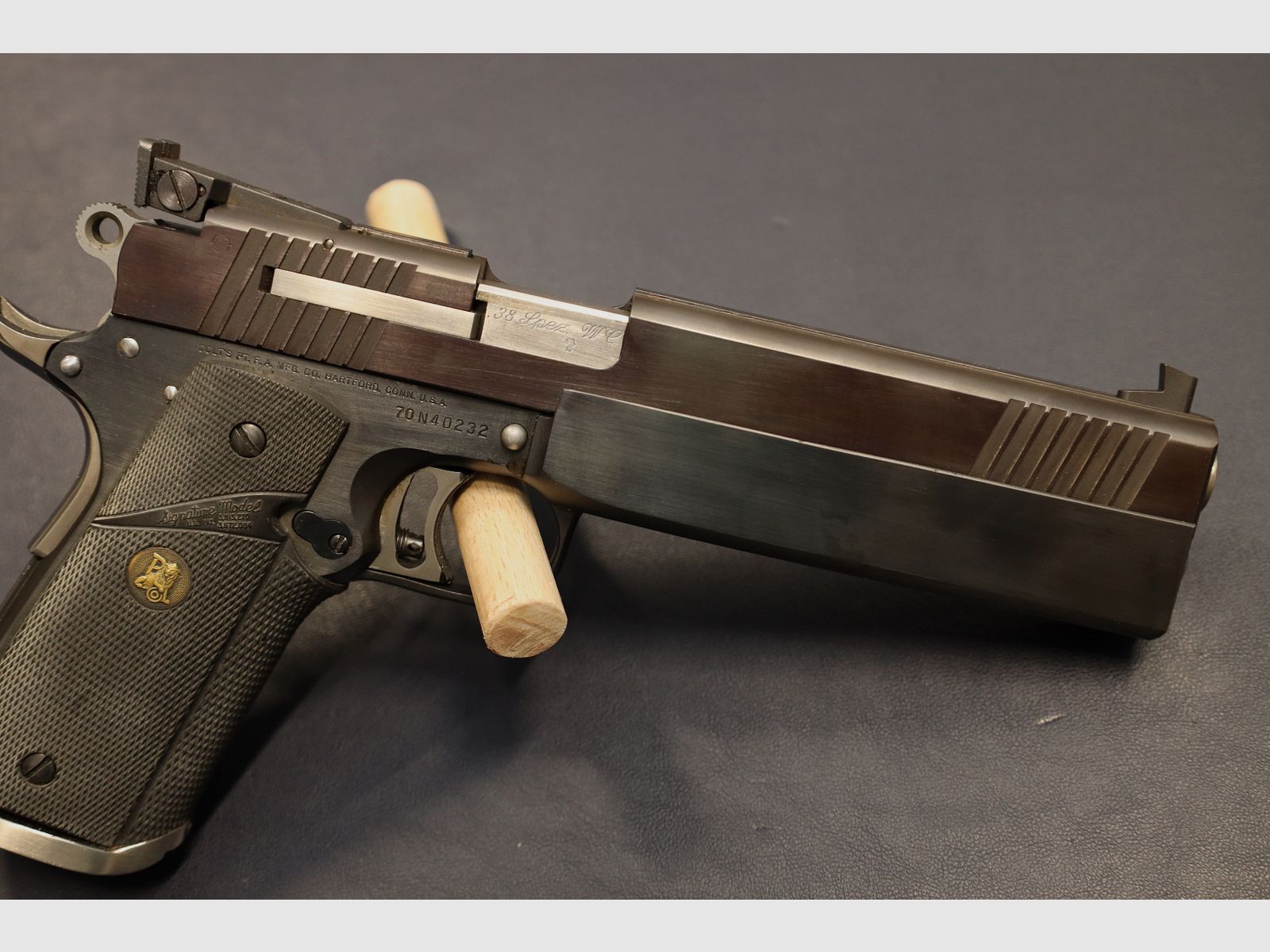 Custom Made 1911er Liebhaberstück Kaliber .38Special Wadcutter