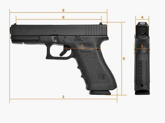 GLOCK 22 – Cal. .40 S&W