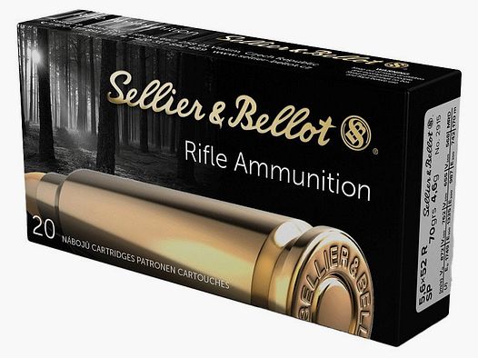 Sellier & Bellot Soft Point - Cal. 5.6x52 R