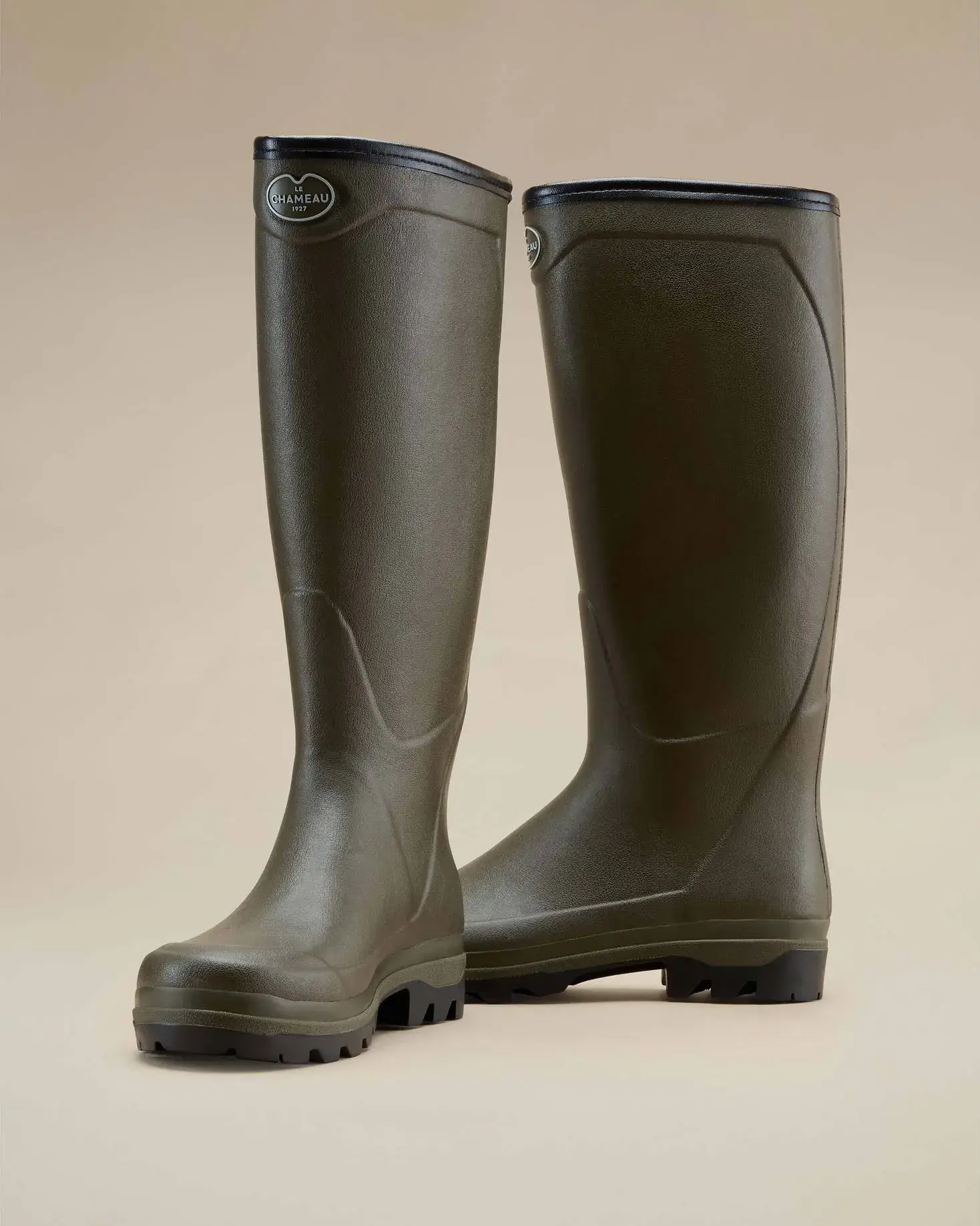 Botas Country Cross Le Chameau Jersey Verde Chameau, imagen 12 de 16
