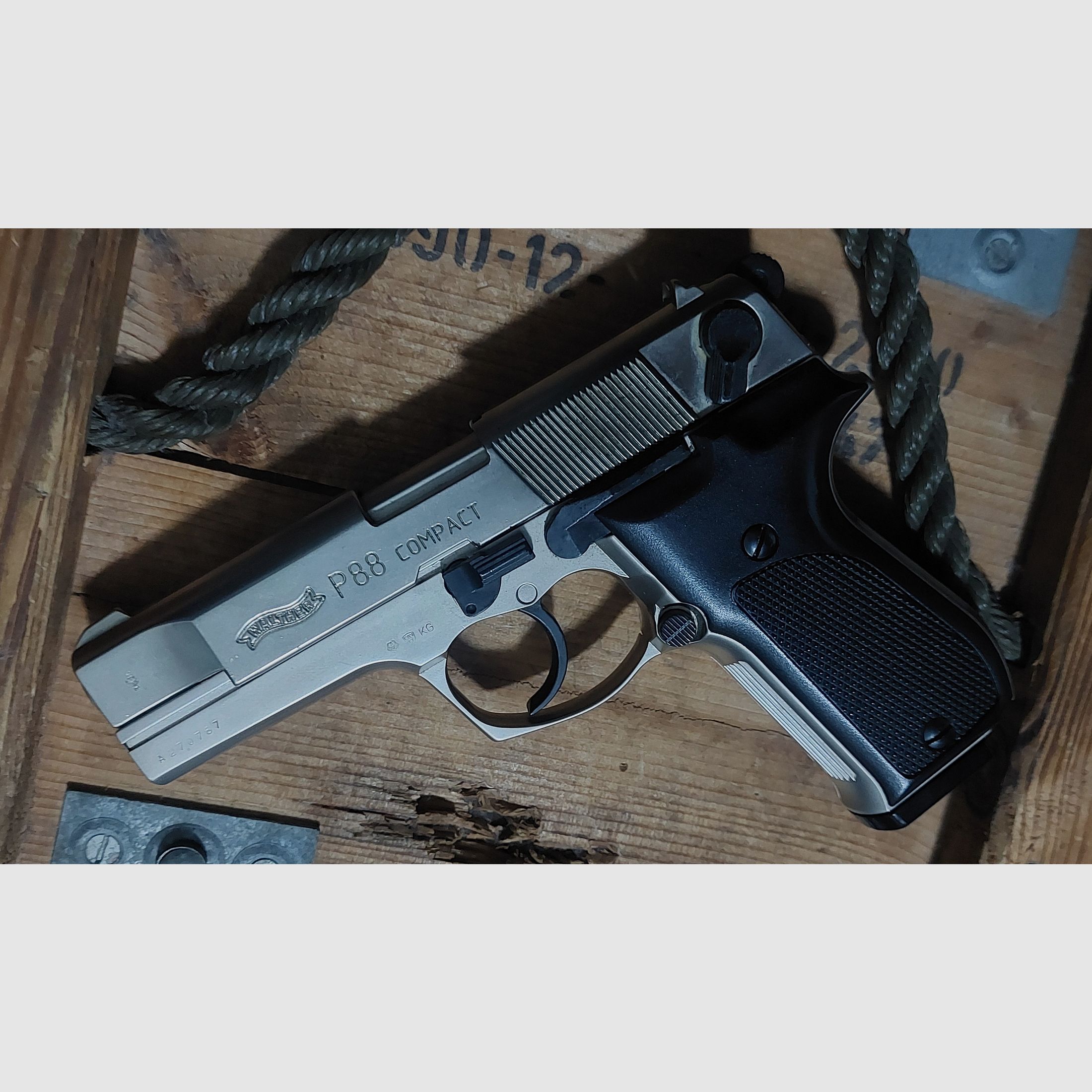 Walther P88 Compact 9 mm (PTB 613) Schreckschuss ninguna Walther Glock HW94 Colt