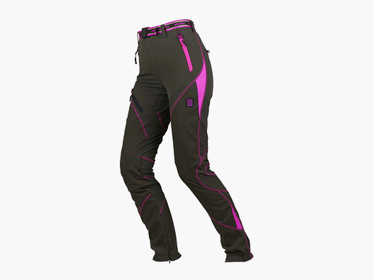 PANTS – UNIVERS – WOMEN – HUNTING SALO’ Green/Fuchsia