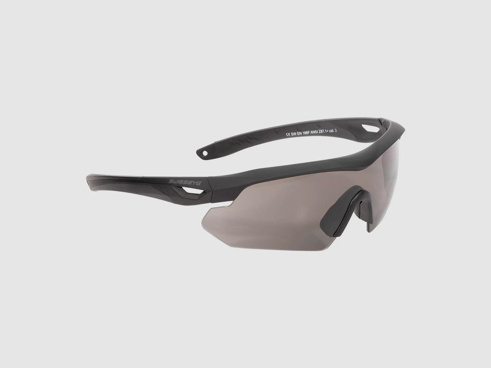 Swisseye Swiss Eye Schutzbrille Nighthawk schwarz/smoke