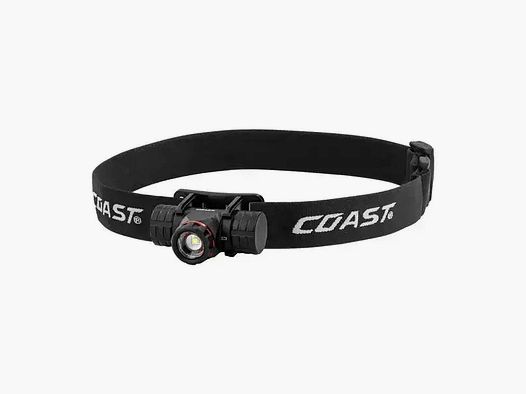 Coast Coast Lampe frontale rechargeable XPH25R 410 lumens noire
