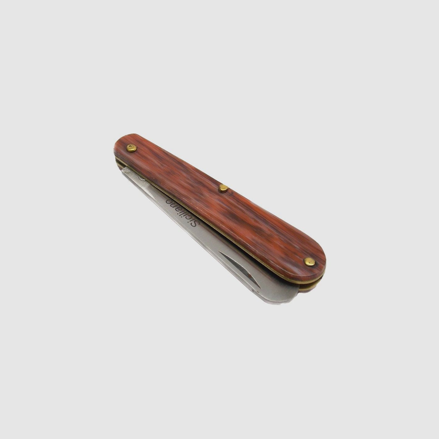 Sizilianisches Messer Rasolino 17 cm Kunststoffgriff, Bild 3 von 3