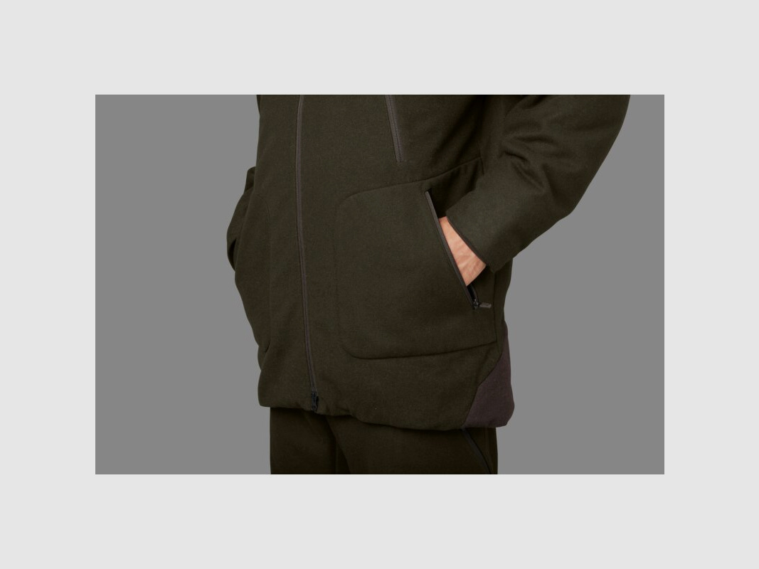 Härkila Metso Winter Jacke green / Shadow brown