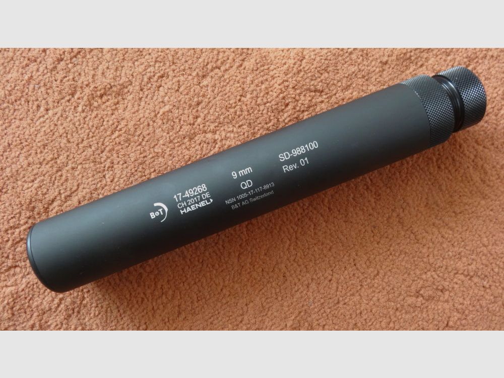 MKEU SL-Büchse-MKE T94 Cal. 9x19mm incl. B&T QD SMG/PDW Schalldämpfer, Kal. 9 x 19 mm