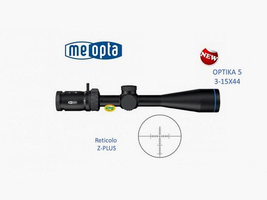 MEOPTA MEOPRO OPTIKA 5 3-15x44 RD SFP Ret.Z-PLUS