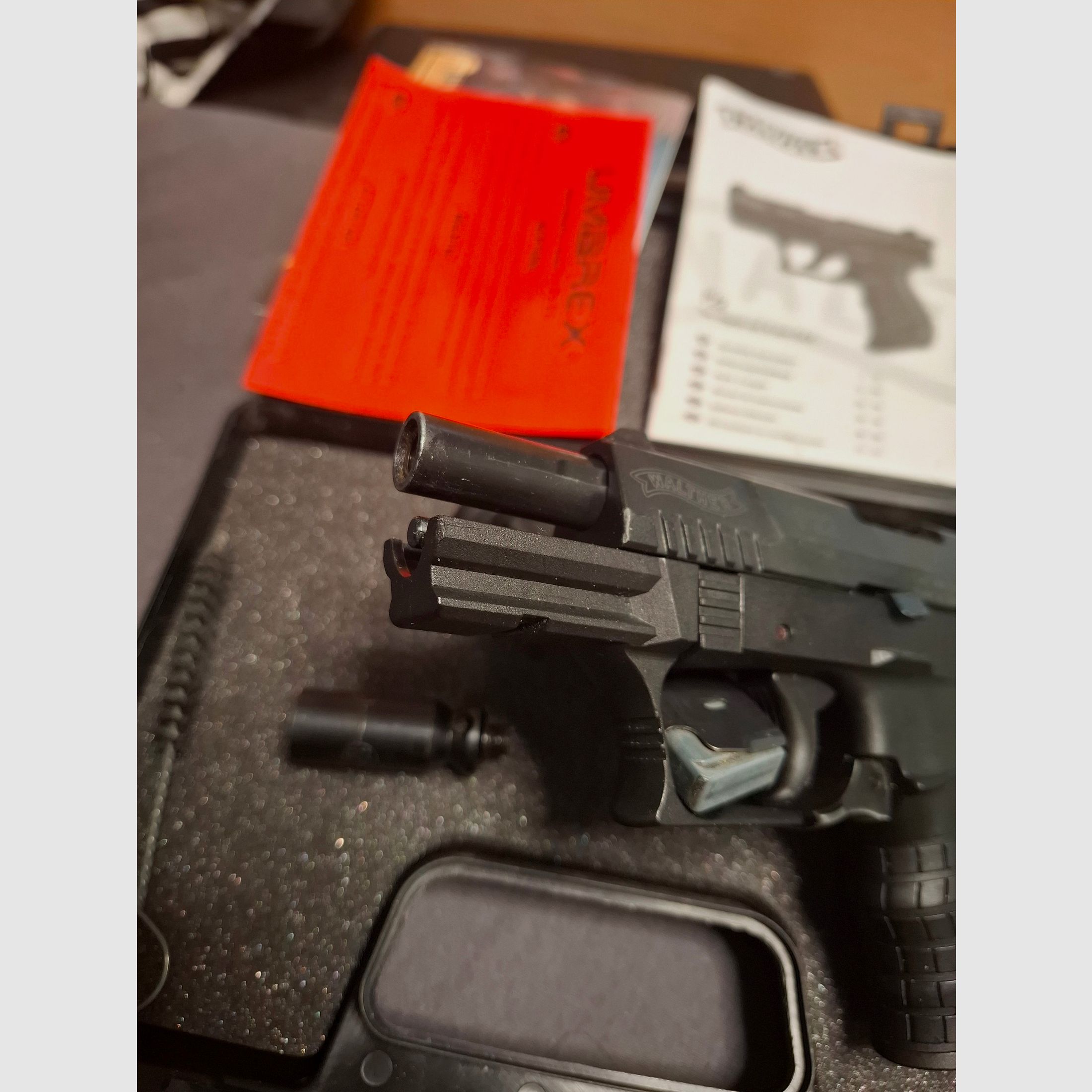 Walther P22 9mm P.A.K. PTB 778