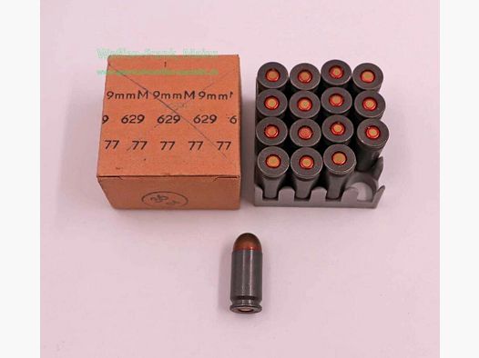DDR, various pistol ammunition