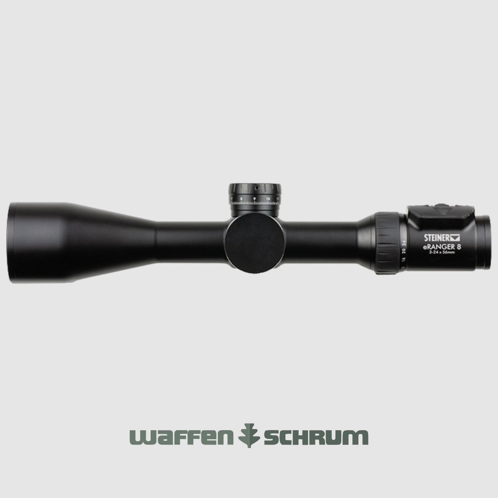 Steiner eRanger 8 - 3-24x56 without rail Ballistic Turret