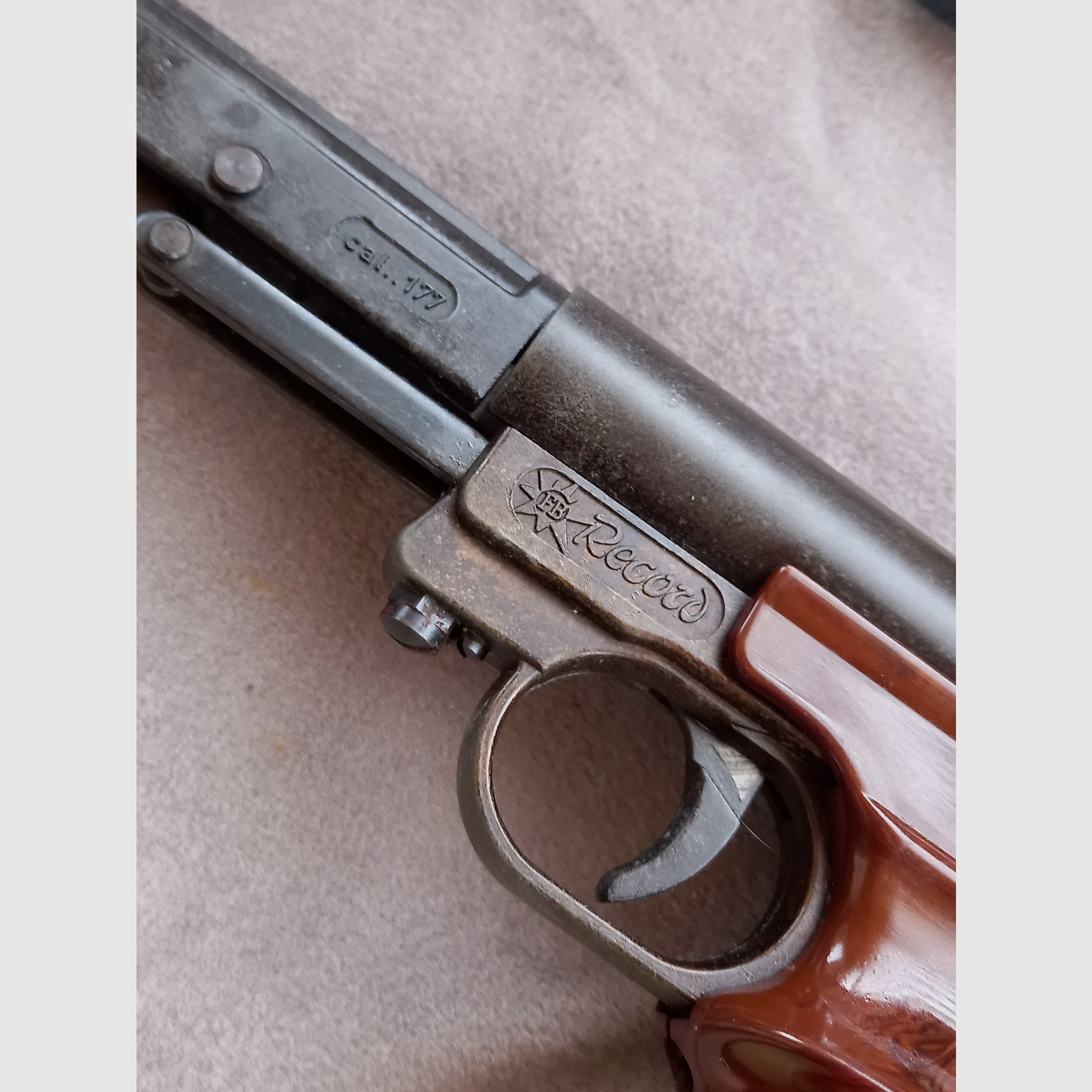 Luftpistole Record, 4,5 mm--ca 40 Jahre alt 
