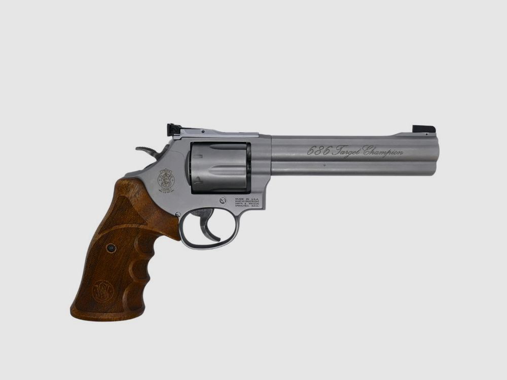 Smith & Wesson 686 Target Champion 6'' - matte .357Mag. revolver