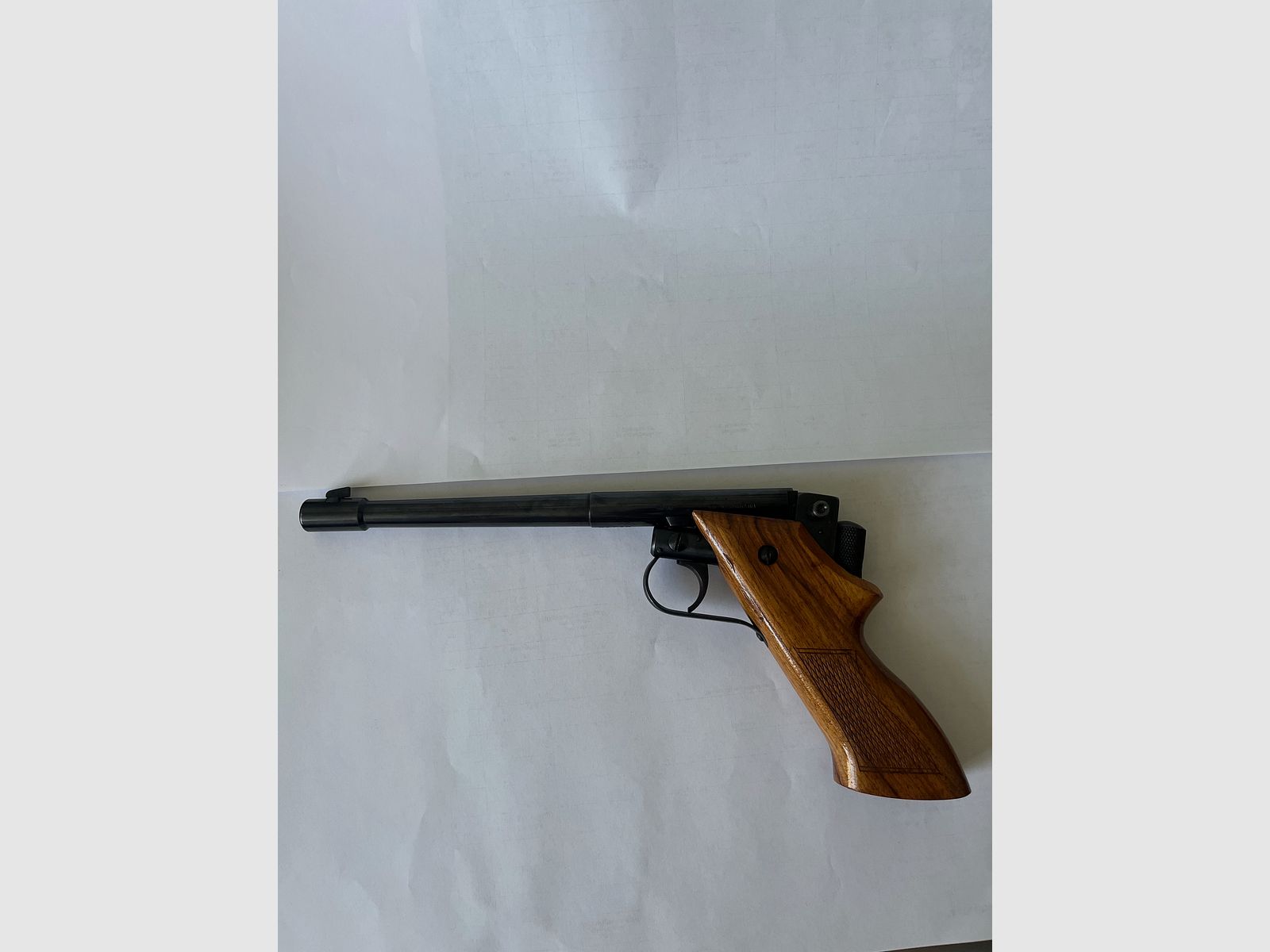 Brünner .22 lang Kipplauf-Kurzwaffe