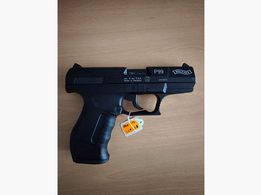 pistolet d'alarme Walther p99 9mm P.A.K en excellent état (les frais d'expédition sont à ma charge)